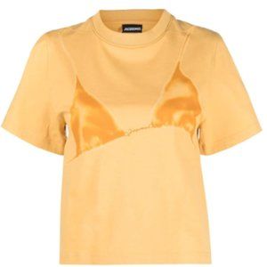 Jacquemes Bikini-Print Cotton T-shirt